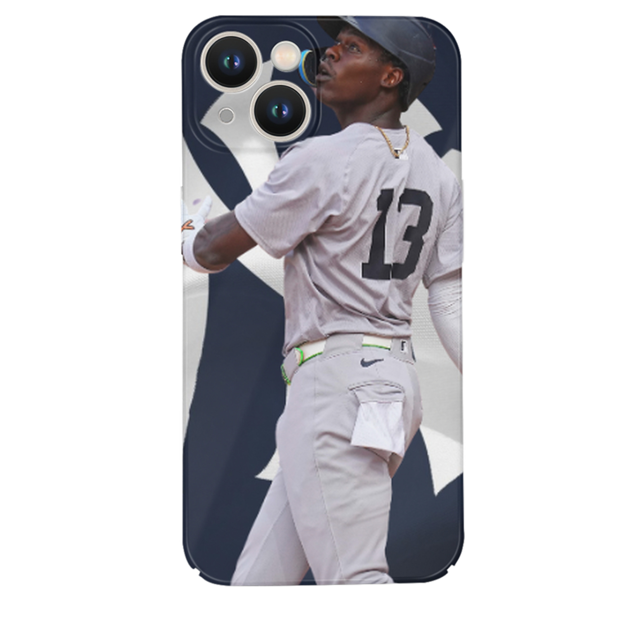 Jazz Chisholm Jr. 47 IPhone 14 Series Full-Cover Hard Case – Shockproof With Raised Camera Protection – Precise Cutouts, Wireless Charging Compatible – Durable, Anti-Yellowing, Easy To Clean